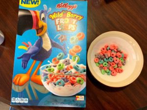 colorful cereal