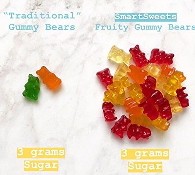 less sugar gummy bear