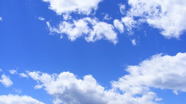 blue sky